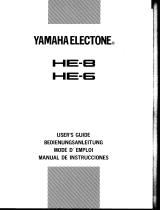 Yamaha HE-4 Owner's manual