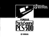 Yamaha PCS-500 Owner's manual