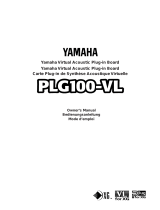 Yamaha PLG100 Owner's manual