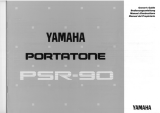 Yamaha PSR-90 Owner's manual