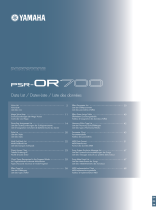 Yamaha PSR-OR700 Datasheet