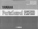 Yamaha PortaSound PSS-130 Owner's manual