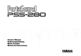 Yamaha PSS-280 Owner's manual