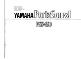 Yamaha PSS-450 Owner's manual