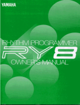 Yamaha RY8 User manual