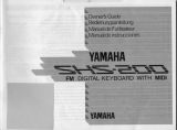 Yamaha SHS-10 Owner's manual