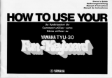 Yamaha TYU-30 Owner's manual