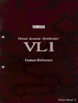 Yamaha VL1 Owner's manual