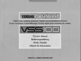 Yamaha VSS100 Owner's manual