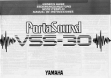 Yamaha VSS-30 Owner's manual