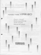 Yamaha YPR-30 Owner's manual