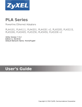 ZyXEL PLA4111 Owner's manual