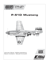 E-flite P-51D Mustang User manual