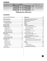 Yamaha MONTAGE6 User manual