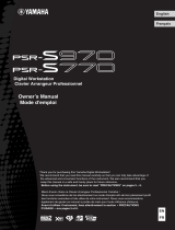 Yamaha PSR-S970 User manual