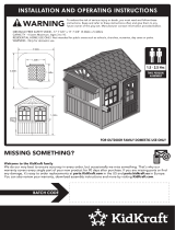 KidKraft Garden View Outdoor Playhouse Assembly Instruction