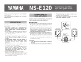 Yamaha NS-120 Owner's manual