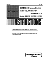 Omega OS3751, OS3752, OS3753 Owner's manual