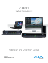 AJA Io 4K User manual