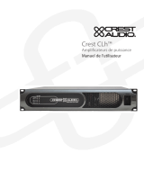 Crest Audio CLh 3000C User manual