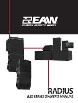 EAW Radius User manual