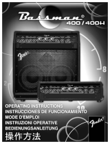 Fender Bassman 400C - 400H Owner's manual