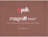 Polk Audio Magnifi One Quick start guide
