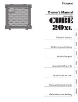 Roland CUBE-20XL Owner's manual
