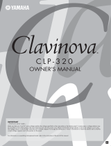 Yamaha Clavinova CLP-320 Owner's manual