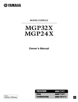 Yamaha MGP24X User manual
