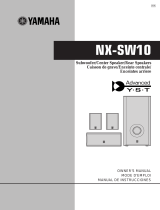 Yamaha NX-SW10 User manual