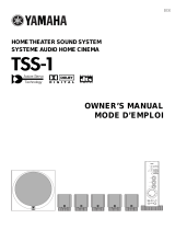 Yamaha TSS-1 Owner's manual
