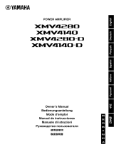 Yamaha XMV8140-D Owner's manual