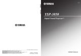 Yamaha YSP-3050 User manual