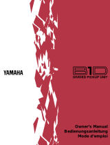 Yamaha B1D Owner's manual