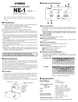 Yamaha NE-1 Owner's manual