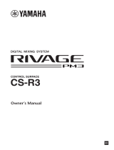 Yamaha CS-R3 Owner's manual