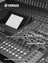 Yamaha DM2000 User manual