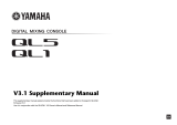 Yamaha QL1 User manual