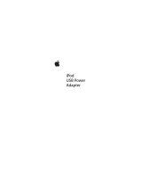 Apple iPod USB Power Adapter User manual