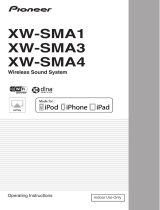 Pioneer XW-SMA3 User manual