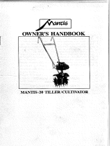 Mantis 7222 SV4A Owner's manual