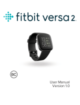 Fitbit VERSA 2 PETAL/COPPER ROSE ALUMINIUM User manual