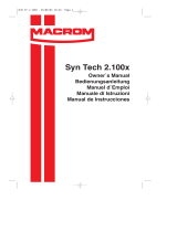 Macrom 2.100x User manual
