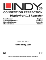 Lindy 17.5m DisplayPort 1.2 Repeater User manual