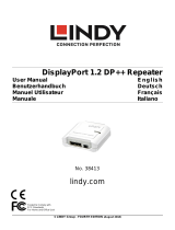 Lindy 40m DisplayPort 1.2 Repeater User manual