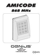 Genius Amicode 868 Operating instructions