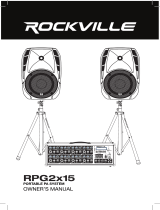 Rockville RPG2X15 Owner's manual