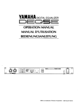 Yamaha DEQ5E Owner's manual