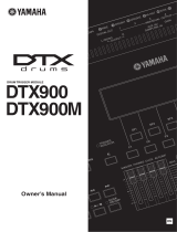 Yamaha DTX900M Owner's manual
